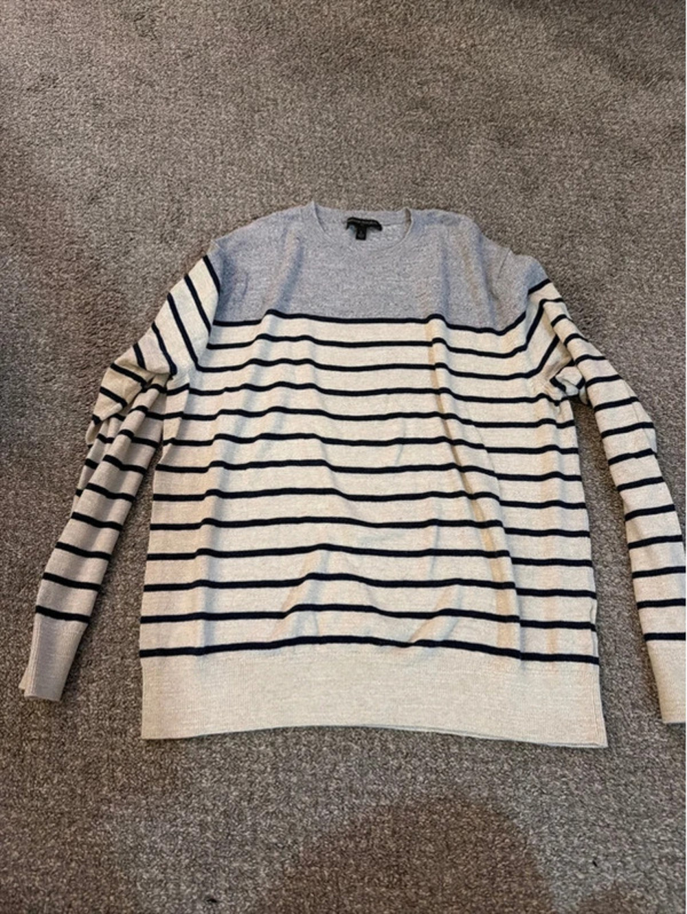 Banana Republic knit sweaters in standard striped pattern- large